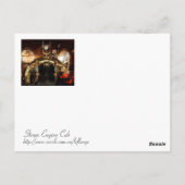 Steam Motor Cab Postkarte (Rückseite)