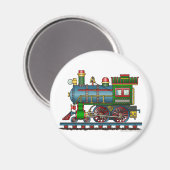 Steam Motor Choo Choo Magnete Magnet (Vorderseite/Rückseite)