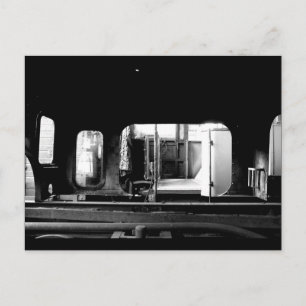 Steam Motor Reparatur Le Mastrou BlackWhite Postka Postkarte