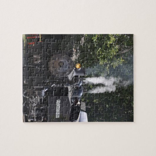 Steam Motor Train Jigsaw Puzzle (Horizontal)
