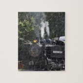 Steam Motor Train Jigsaw Puzzle (Vertikal)