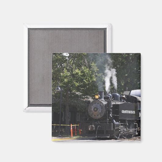 Steam Motor Train Magnet (Vorderseite/Rückseite)