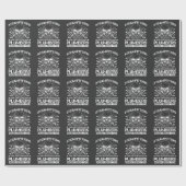 Steam Pipe Pipefitter Spaß Steamfitter Vater Geschenkpapier (Flach)