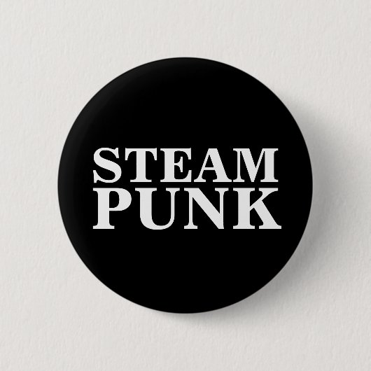 Steam Punk Button (Vorderseite)