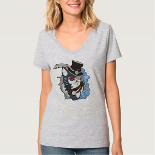 Steam Punk Cat T - Shirt