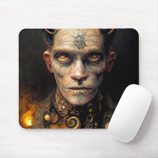 Steam Punk Celestial Demon Mousepad (Mit Mouse)