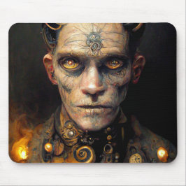 Steam Punk Celestial Demon Mousepad