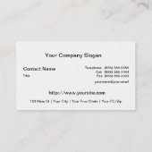 Steam Punk Gears and Gages Visitenkarte (Rückseite)