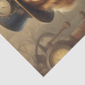 Steam Punk Golden Retriever Gewebe/Decodipage Papi Seidenpapier (Detail)