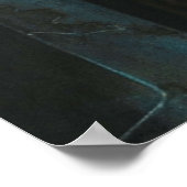 Steam Punk HR Giger Skull Poster (Ecke)