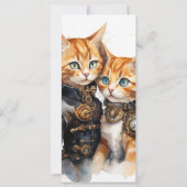 Steam Punk Kitten Card (Rückseite)