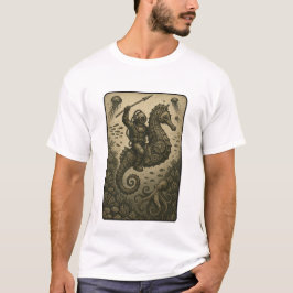 Steam-Punk-Sea-Horse-Diver T-Shirt