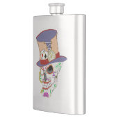 Steam Punk Sugar Skull Flachmann (Links)