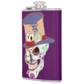 Steam Punk Sugar Skull Flachmann (Links)