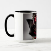 Steam Punk Verziert Black Rose Tasse (Links)