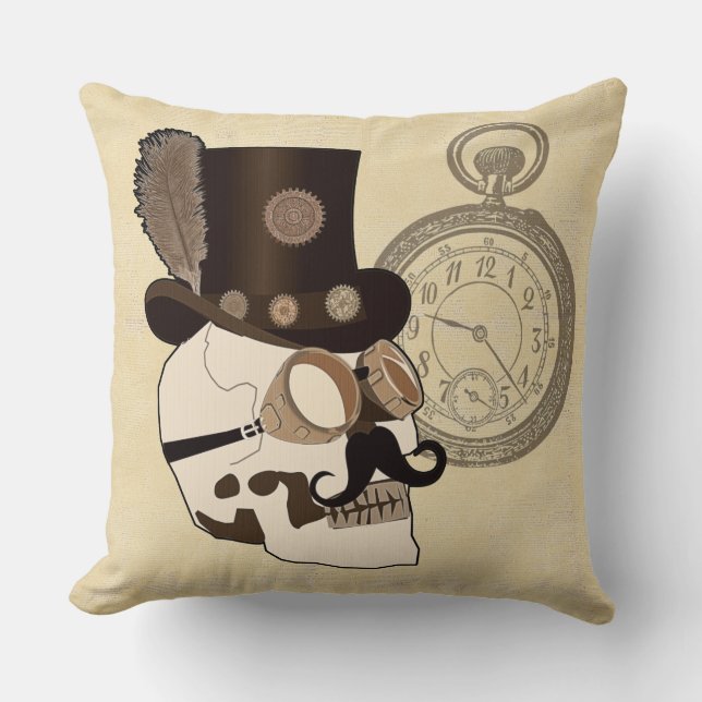 Steam Punked Kissen (Vorderseite)