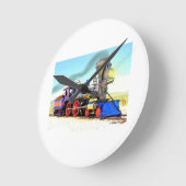 Steam Runde Wanduhr (Winkel)