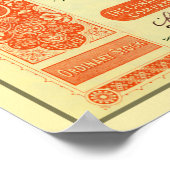 Steam-Ship Company 1909 Stock Certificate Poster (Ecke)