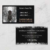 Steam Spider Kostümzubehör Designer Artist Terminkarte (Vorne/Hinten)