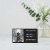 Steam Spider Kostümzubehör Designer Artist Terminkarte (Stehend Vorderseite)