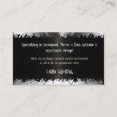 Steam Spider Kostümzubehör Designer Artist Terminkarte (Rückseite)