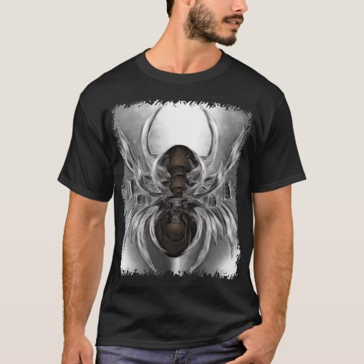 Steam Spider Steampunk T-Shirt (Vorderseite)