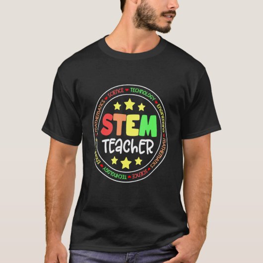 STEAM Teacher Back to School STEM special Apprecia T-Shirt (Vorderseite)