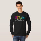 Steam Teacher Hello Back To School Stem Special T-Shirt (Vorne ganz)