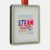 Steam Teacher Ornament Aus Metall (Rechts)