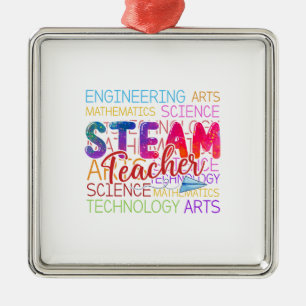 Steam Teacher Ornament Aus Metall
