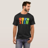 Steam Teacher Science Technology Engineering Mathe T-Shirt (Vorne ganz)