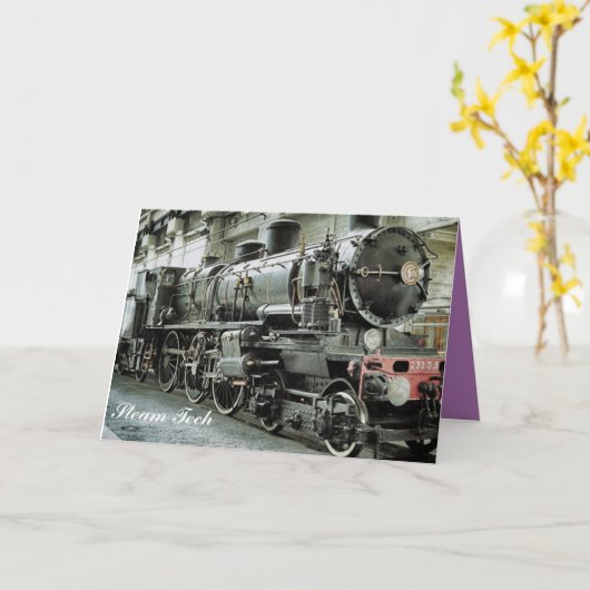 Steam Tech Karte (Gelbe Blume)