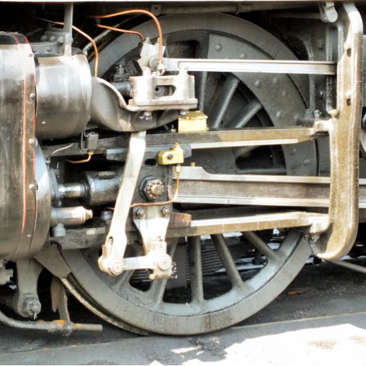 STEAM TRACK Grußkarte