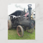 Steam Tractor Postkarte (Vorderseite)