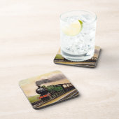 Steam Train Cork Untersetzer (Rechte Seite)