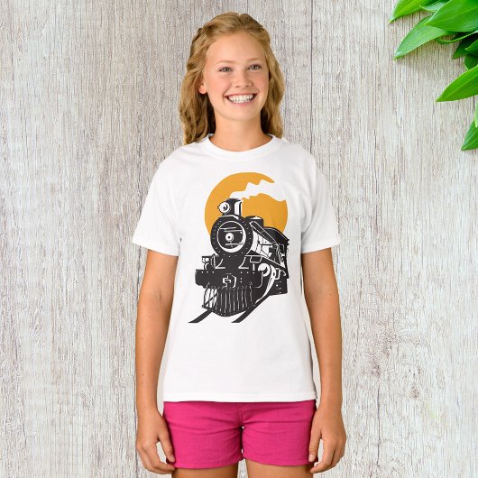 Steam Train Girls T - Shirt