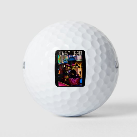 Steam Train Golf Ball (Vorderseite)