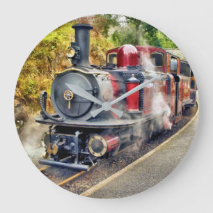 STEAM TRAIN GROßE WANDUHR