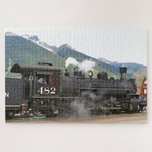 Steam train Motor, Colorado, USA 2 Puzzle