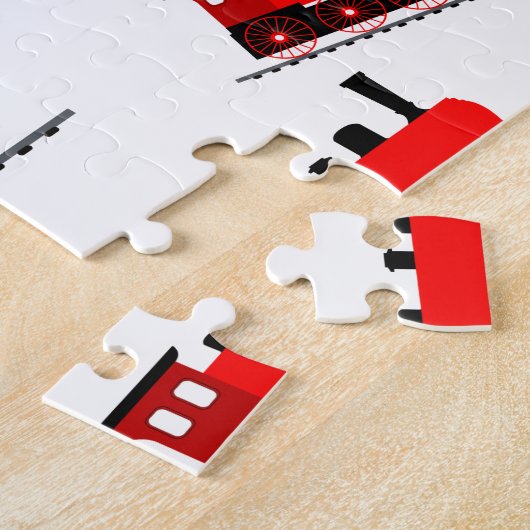 Steam Train Pattern Puzzle (Seite)