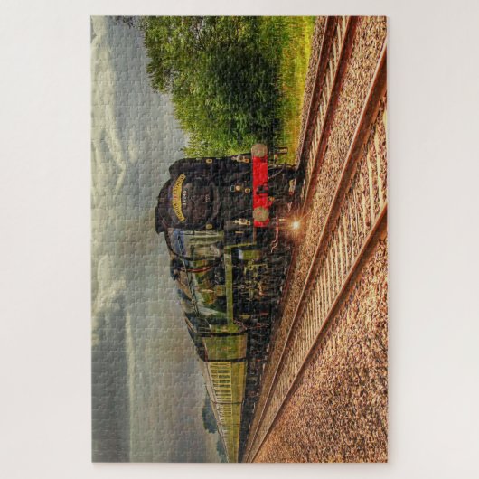 Steam Train Torbay Express UK Puzzle (Vertikal)