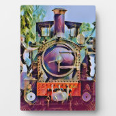 STEAM TRAINS FOTOPLATTE (Vorderseite)