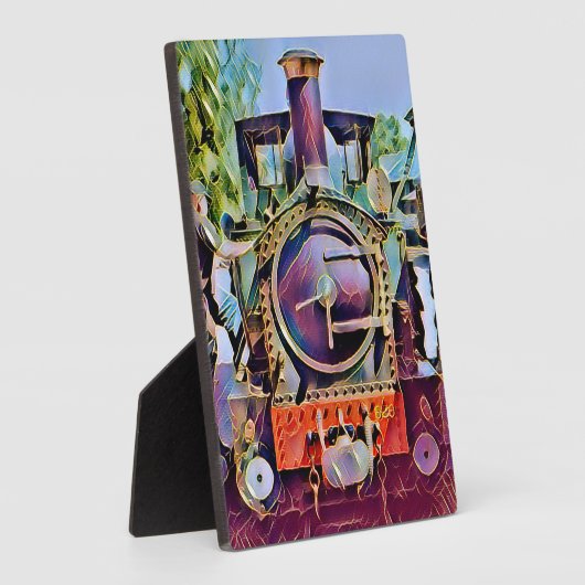 STEAM TRAINS   FOTOPLATTE (Seite)