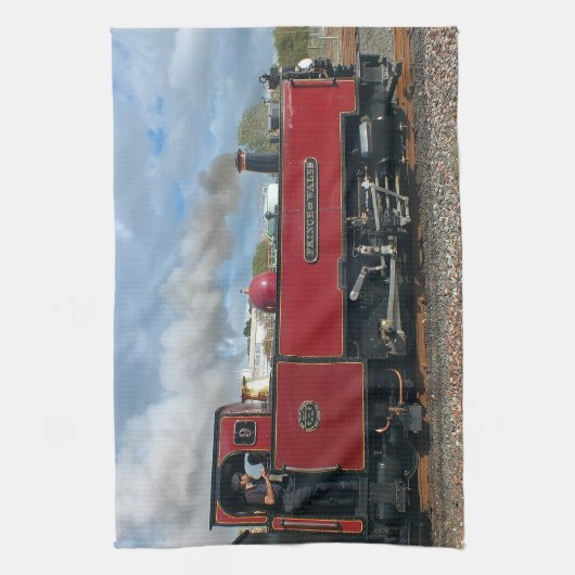 STEAM TRAINS GESCHIRRTUCH (Vertikal)