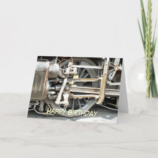 STEAM TRAINS KARTE (Vorderseite)