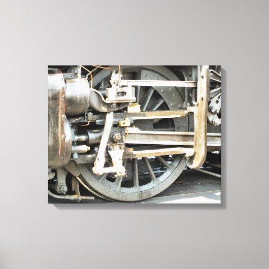 STEAM TRAINS LEINWANDDRUCK (Vorderseite)