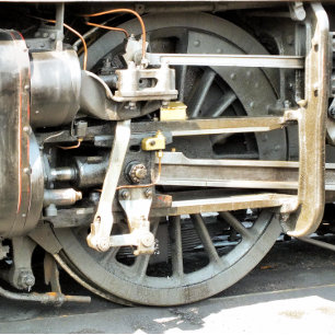 STEAM TRAINS LEINWANDDRUCK