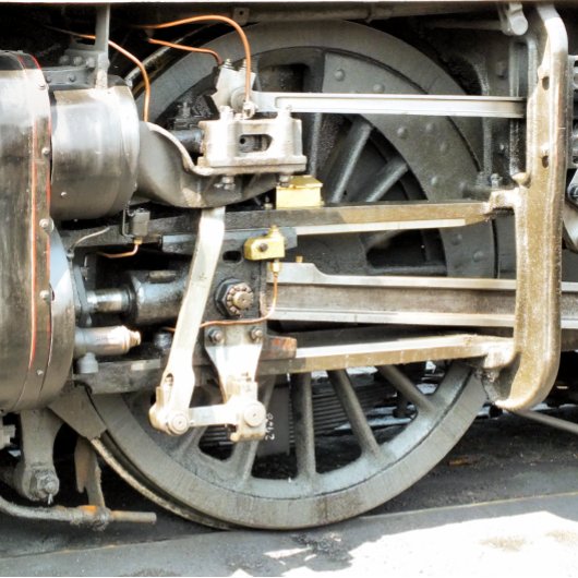 STEAM TRAINS LEINWANDDRUCK