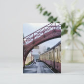 STEAM TRAINS POSTKARTE (Stehend Vorderseite)