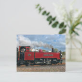 STEAM TRAINS POSTKARTE (Stehend Vorderseite)